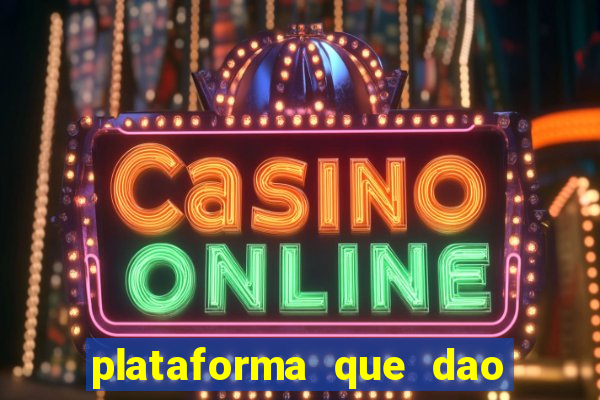 plataforma que dao bonus de cadastro